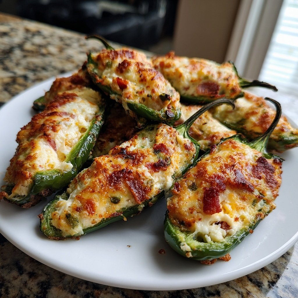 Jalapeno Poppers with Jalapeno Jam