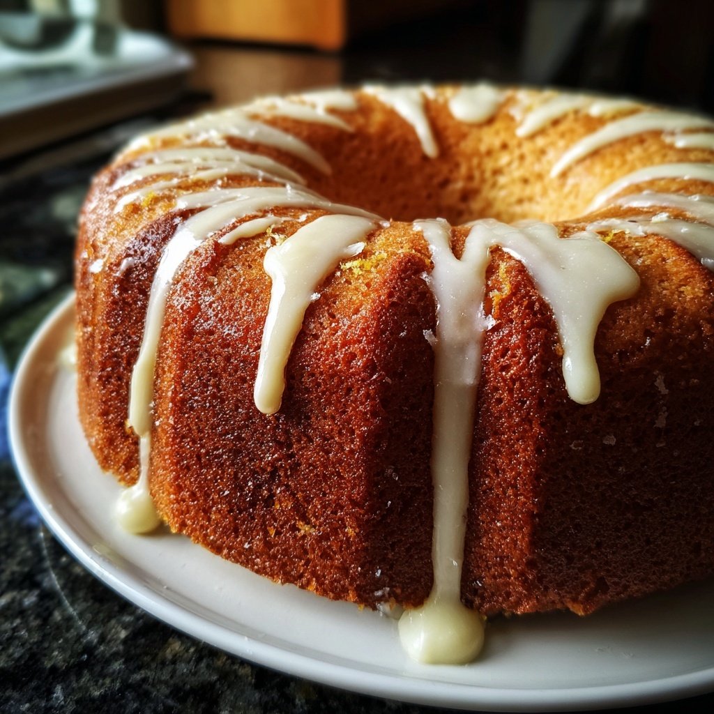 Spring Vanilla Butter Cake