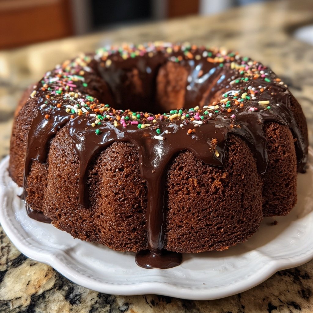 Chocolate Cake Made From Scratch