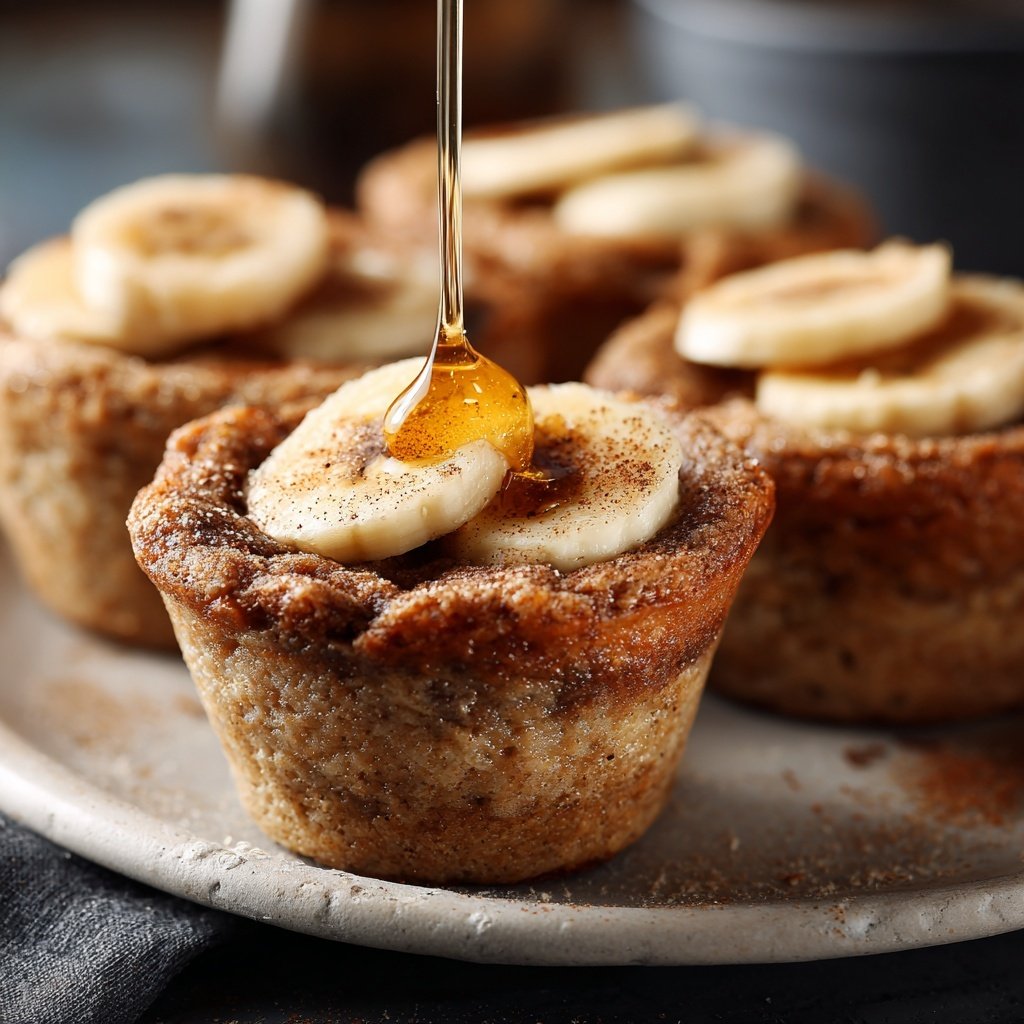 Cinnamon Banana Breakfast Cups