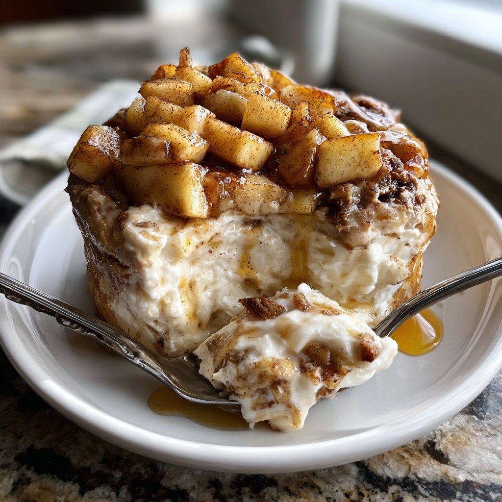 Cinnamon Apple Yogurt Bake