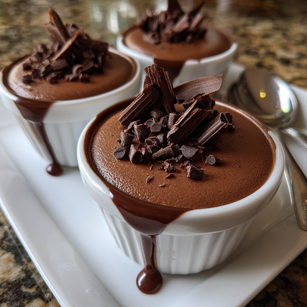 Chocolate Pots de Crème