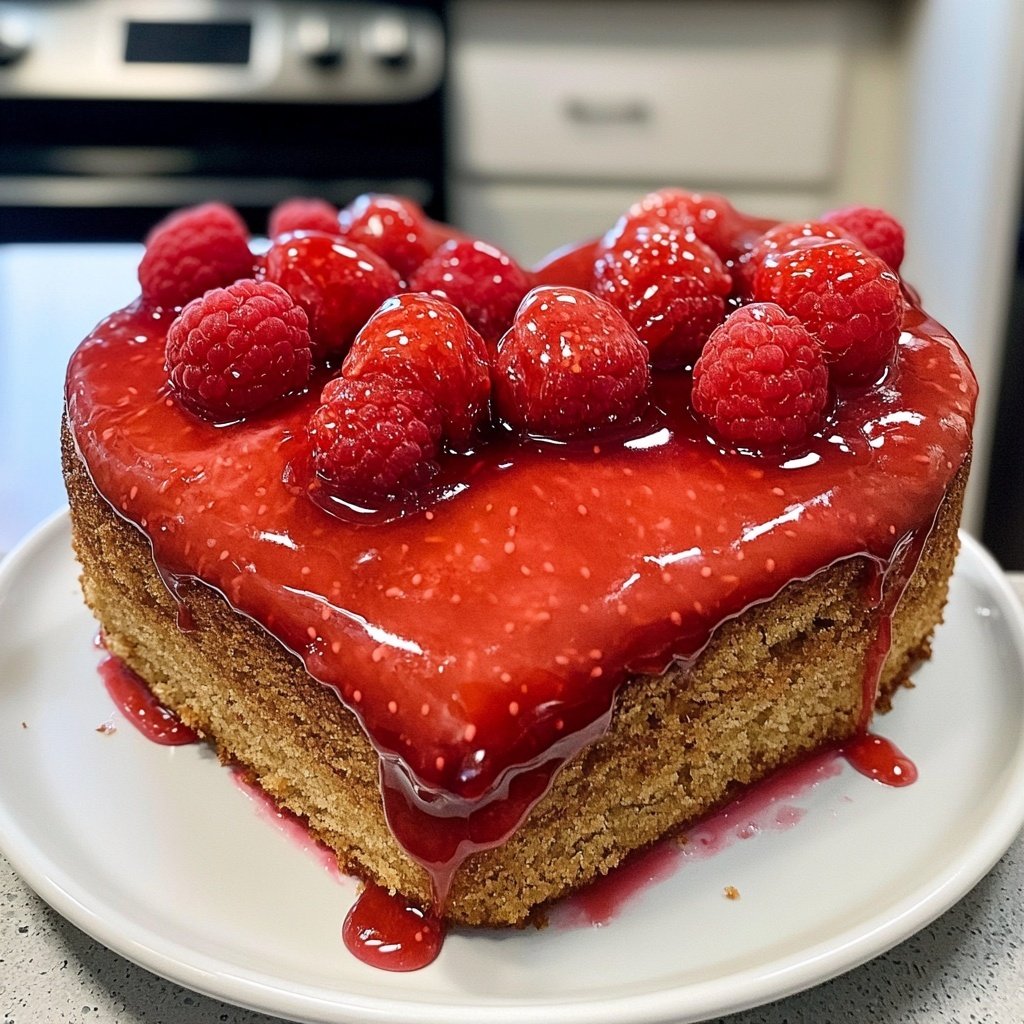 Valentines Heart Cake Recipe