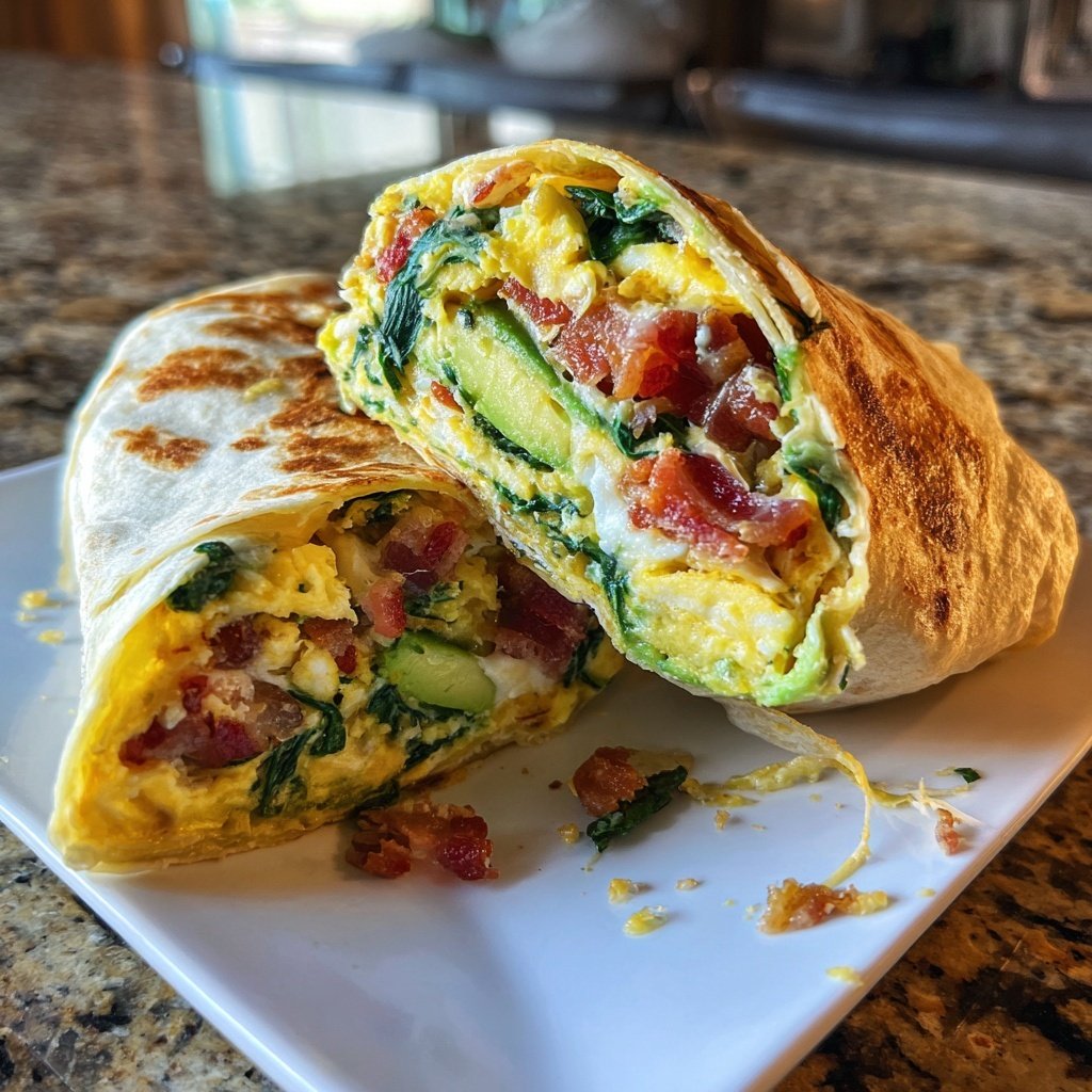 Keto Breakfast Egg Wraps