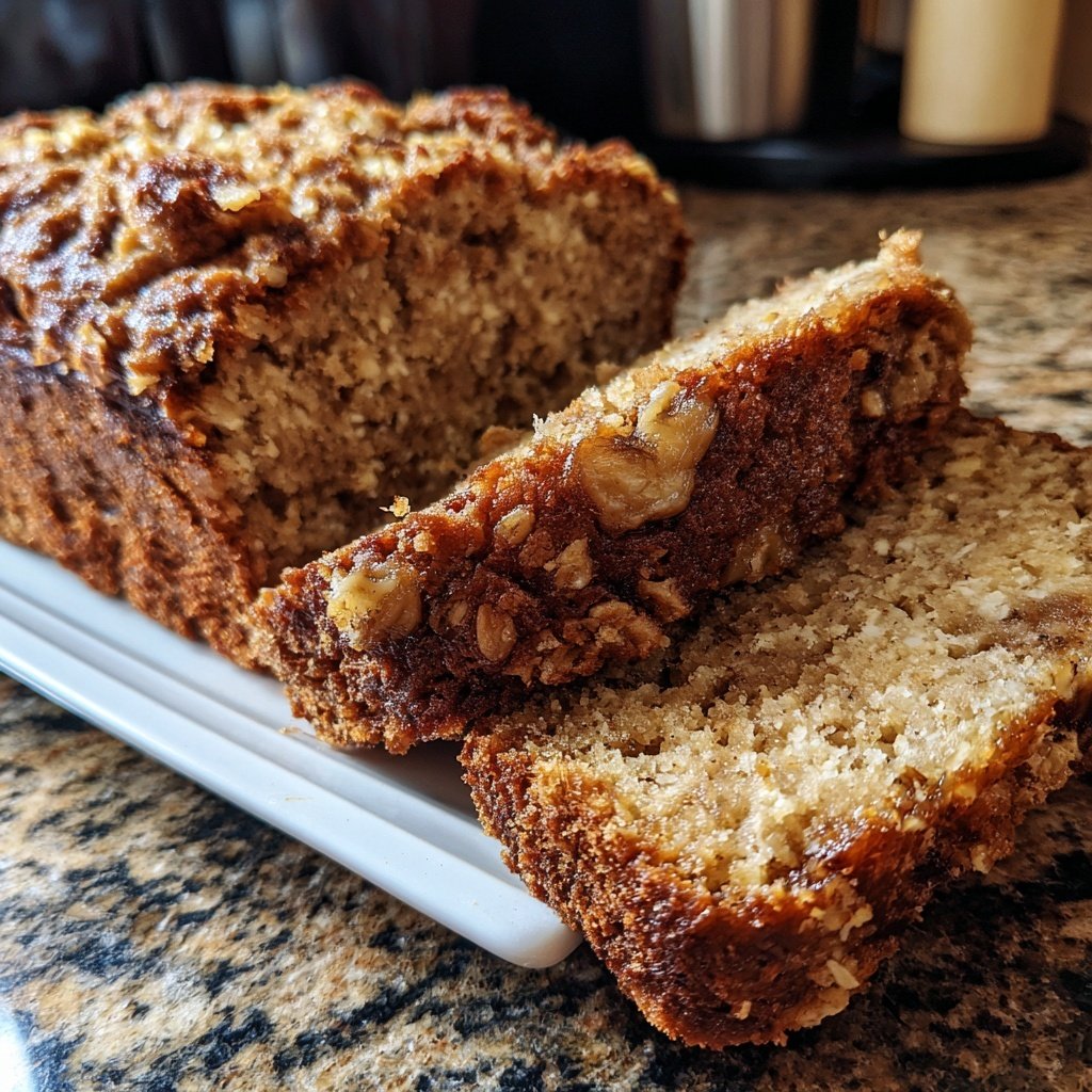 Banana Oat Yogurt Loaf